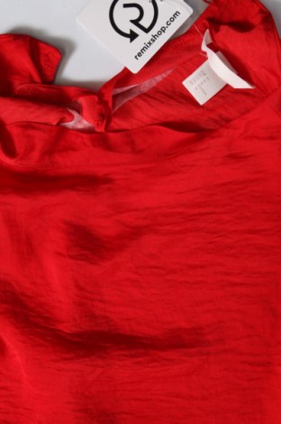Дамска блуза H&M, Размер XL, Цвят Червен, Цена 15,77 лв.