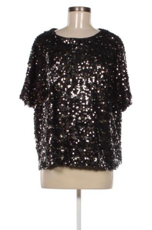 Дамска блуза H&M, Размер XL, Цвят Черен, Цена 26,48 лв.