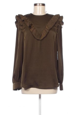 Дамска блуза H&M, Размер M, Цвят Зелен, Цена 6,65 лв.