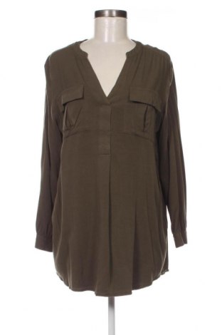 Дамска блуза H&M, Размер M, Цвят Зелен, Цена 11,73 лв.