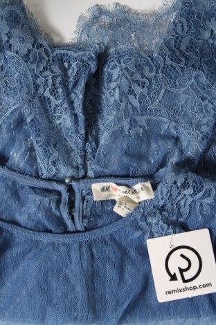 Дамска блуза H&M Conscious Collection, Размер S, Цвят Син, Цена 8,21 лв.