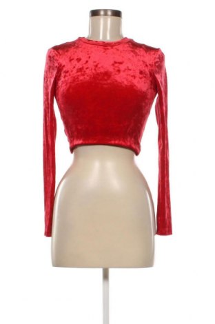 Дамска блуза H&M Divided, Размер XS, Цвят Червен, Цена 9,29 лв.