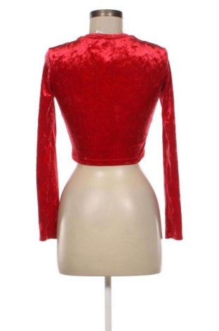 Дамска блуза H&M Divided, Размер XS, Цвят Червен, Цена 7,74 лв.