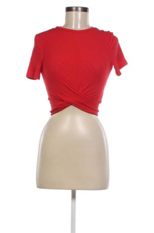 Дамска блуза H&M Divided, Размер XS, Цвят Червен, Цена 5,32 лв.