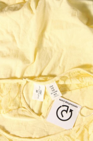 Дамска блуза H&M L.O.G.G., Размер M, Цвят Жълт, Цена 19,00 лв.