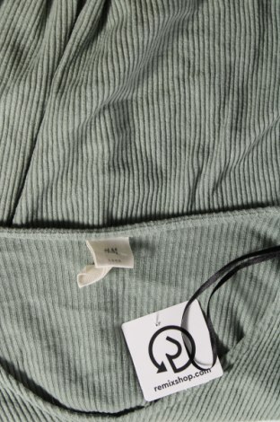 Γυναικεία μπλούζα H&M L.O.G.G., Μέγεθος S, Χρώμα Πράσινο, Τιμή 2,82 €