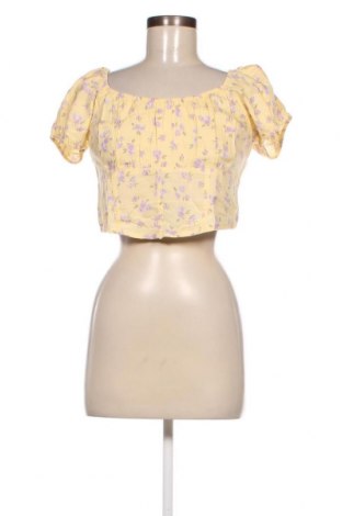 Дамска блуза Hollister, Размер L, Цвят Жълт, Цена 9,36 лв.