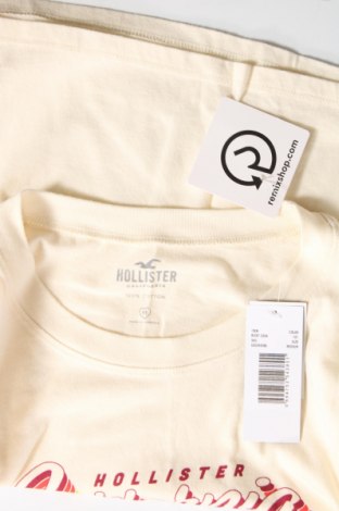 Дамска блуза Hollister, Размер M, Цвят Екрю, Цена 10,80 лв.