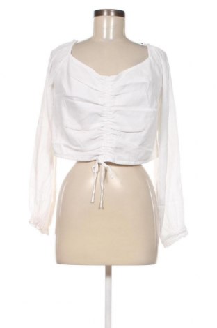 Γυναικεία μπλούζα Hollister, Μέγεθος XL, Χρώμα Λευκό, Τιμή 4,45 €