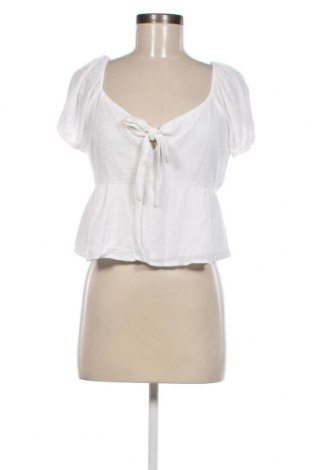 Γυναικεία μπλούζα Hollister, Μέγεθος L, Χρώμα Λευκό, Τιμή 37,11 €