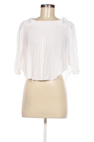 Γυναικεία μπλούζα Hollister, Μέγεθος XS, Χρώμα Λευκό, Τιμή 4,80 €
