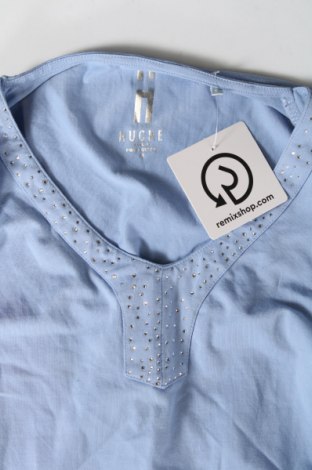 Γυναικεία μπλούζα Hucke, Μέγεθος M, Χρώμα Μπλέ, Τιμή 3,12 €