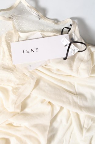Γυναικεία μπλούζα IKKS, Μέγεθος L, Χρώμα Εκρού, Τιμή 11,60 €