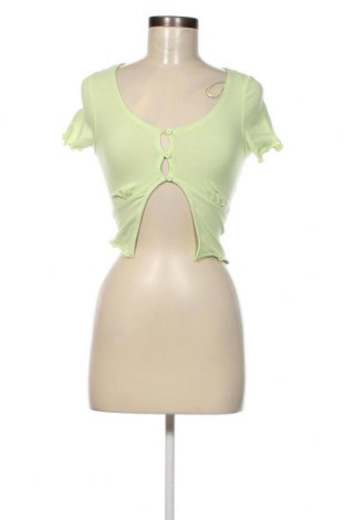 Γυναικεία μπλούζα Jennyfer, Μέγεθος XXS, Χρώμα Πράσινο, Τιμή 1,60 €