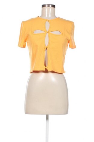 Γυναικεία μπλούζα Jennyfer, Μέγεθος L, Χρώμα Κίτρινο, Τιμή 5,59 €