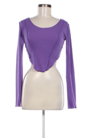 Γυναικεία μπλούζα Jennyfer, Μέγεθος M, Χρώμα Βιολετί, Τιμή 4,31 €