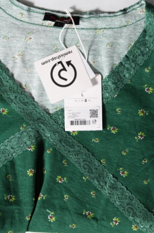 Дамска блуза Jennyfer, Размер L, Цвят Зелен, Цена 7,44 лв.
