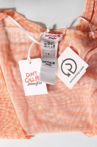 Дамска блуза Jennyfer, Размер M, Цвят Оранжев, Цена 7,75 лв.