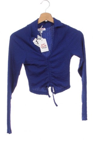 Γυναικεία μπλούζα Jennyfer, Μέγεθος XS, Χρώμα Μπλέ, Τιμή 4,31 €