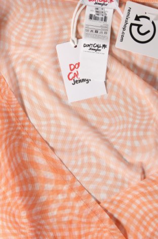 Дамска блуза Jennyfer, Размер S, Цвят Оранжев, Цена 7,44 лв.