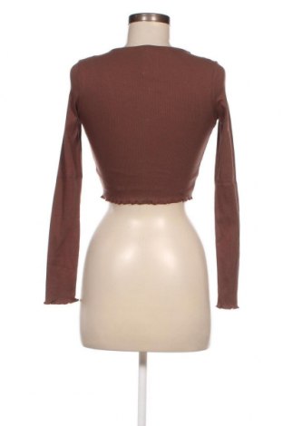 Дамска блуза Jennyfer, Размер XS, Цвят Кафяв, Цена 7,75 лв.