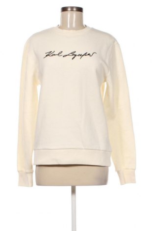 Дамска блуза Karl Lagerfeld, Размер M, Цвят Екрю, Цена 211,00 лв.
