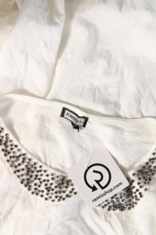 Γυναικεία μπλούζα Kenny S., Μέγεθος M, Χρώμα Λευκό, Τιμή 2,97 €