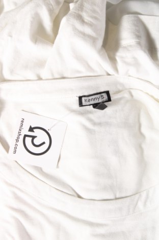 Γυναικεία μπλούζα Kenny S., Μέγεθος XXL, Χρώμα Λευκό, Τιμή 14,85 €