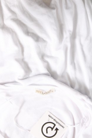 Γυναικεία μπλούζα Key Largo, Μέγεθος L, Χρώμα Λευκό, Τιμή 37,11 €