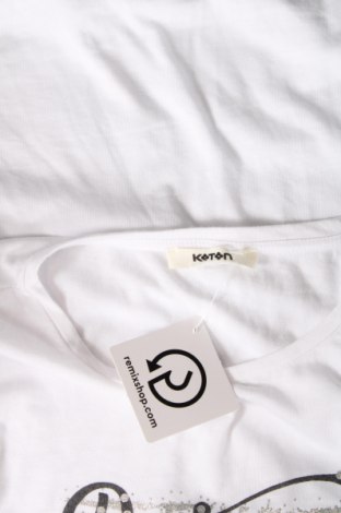 Damen Shirt Koton, Größe M, Farbe Weiß, Preis 20,18 €