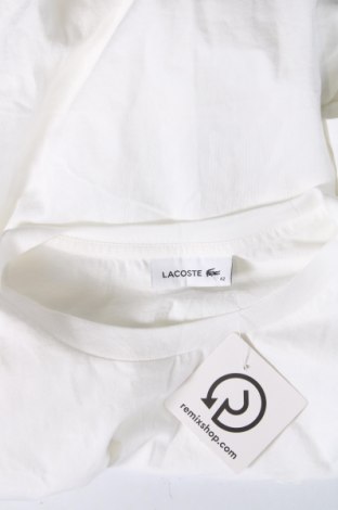 Damen Shirt Lacoste, Größe L, Farbe Weiß, Preis 37,58 €