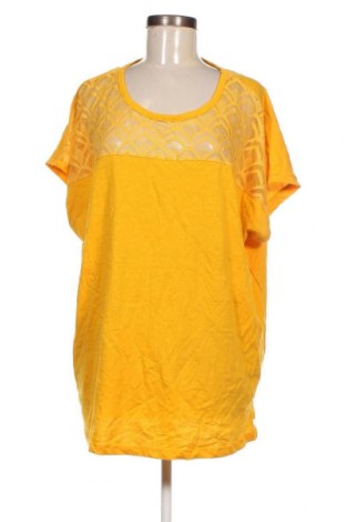 Γυναικεία μπλούζα Laura Torelli, Μέγεθος 4XL, Χρώμα Κίτρινο, Τιμή 18,03 €