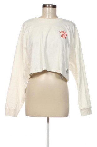 Γυναικεία μπλούζα Levi's, Μέγεθος L, Χρώμα Εκρού, Τιμή 10,52 €