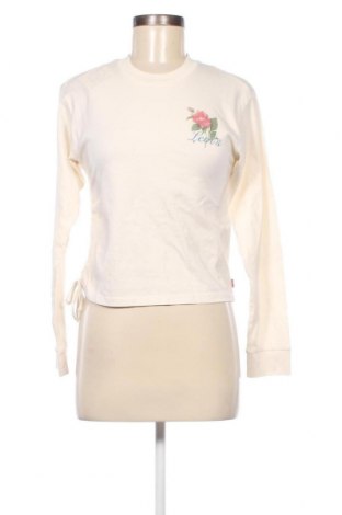Γυναικεία μπλούζα Levi's, Μέγεθος XXS, Χρώμα Εκρού, Τιμή 13,15 €