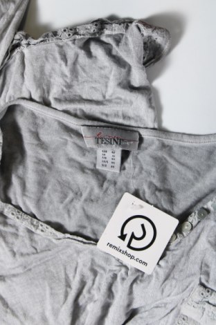 Дамска блуза Linea Tesini, Размер L, Цвят Сив, Цена 5,04 лв.