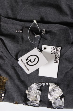 Damen Shirt Love Moschino, Größe M, Farbe Grau, Preis € 108,76
