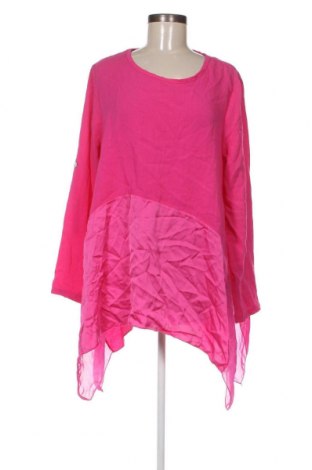 Γυναικεία μπλούζα Made In Italy, Μέγεθος XXL, Χρώμα Ρόζ , Τιμή 11,75 €
