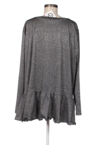 Γυναικεία μπλούζα Maite Kelly by Bonprix, Μέγεθος 4XL, Χρώμα Ασημί, Τιμή 14,85 €