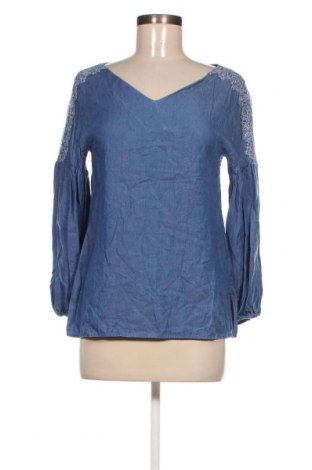 Дамска блуза Massimo Dutti, Размер XS, Цвят Син, Цена 64,88 лв.
