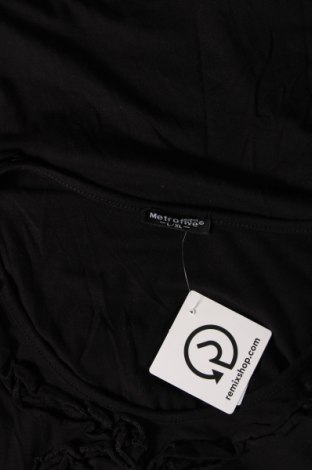 Γυναικεία μπλούζα Metrofive, Μέγεθος L, Χρώμα Μαύρο, Τιμή 6,26 €