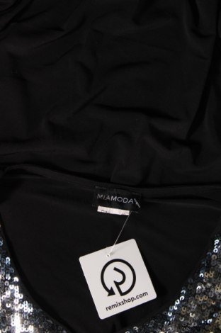 Γυναικεία μπλούζα Mia Moda, Μέγεθος XL, Χρώμα Μαύρο, Τιμή 14,85 €