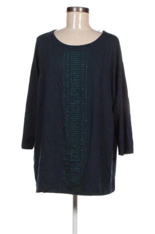 Γυναικεία μπλούζα Michele Boyard, Μέγεθος XXL, Χρώμα Μπλέ, Τιμή 11,75 €