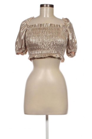 Γυναικεία μπλούζα Miss Selfridge, Μέγεθος M, Χρώμα Χρυσαφί, Τιμή 5,16 €