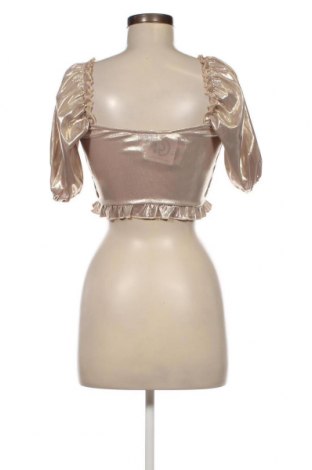 Γυναικεία μπλούζα Miss Selfridge, Μέγεθος S, Χρώμα Χρυσαφί, Τιμή 4,12 €