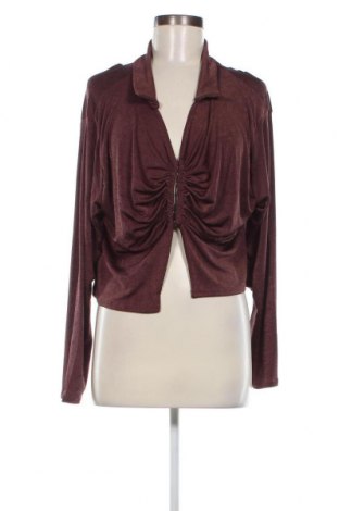 Дамска блуза Missguided, Размер 5XL, Цвят Кафяв, Цена 13,02 лв.