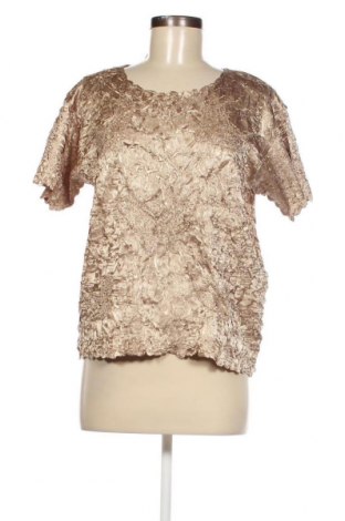 Γυναικεία μπλούζα Molly Jo, Μέγεθος L, Χρώμα Χρυσαφί, Τιμή 11,57 €