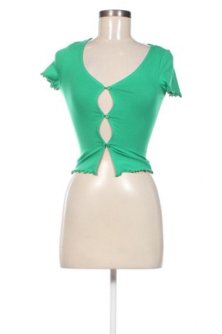 Damen Shirt Monki, Größe XS, Farbe Grün, Preis 6,92 €