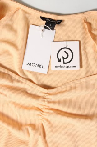 Γυναικεία μπλούζα Monki, Μέγεθος S, Χρώμα  Μπέζ, Τιμή 2,01 €