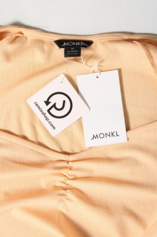 Γυναικεία μπλούζα Monki, Μέγεθος M, Χρώμα Πορτοκαλί, Τιμή 3,89 €