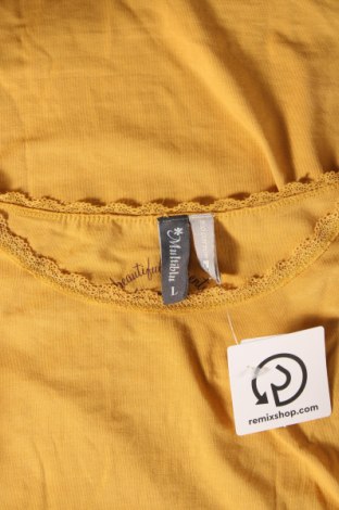 Γυναικεία μπλούζα Multiblu, Μέγεθος L, Χρώμα Κίτρινο, Τιμή 1,65 €